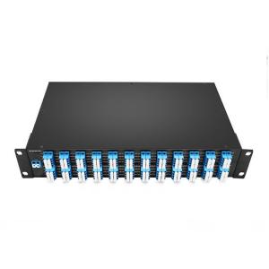 China DWDM MUX DEMUX 50GHZ 96CH (C15-C62) LC/UPC Dual Fiber 2U Rack wholesale