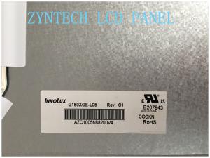 China G150XGE-L05 Industrial Display Screens , 15'' 60Hz 1024*768 Industrial LCD Monitor wholesale