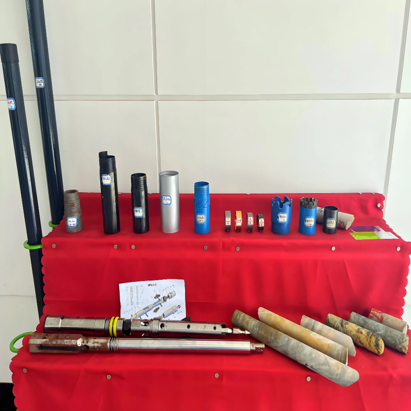 Exploration Core Drilling Rigs Light Weight Mobile Drilling Rig 200m Core Sample Drilling Rig