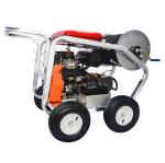 Gasoline Water Jet Drain Cleaner Machine 200bar Pipe Sewer Dredging Cleaning
