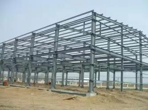 China 75mm EPS Panel Agricultural Metal Building Steel Framed Farm Buildings on sale