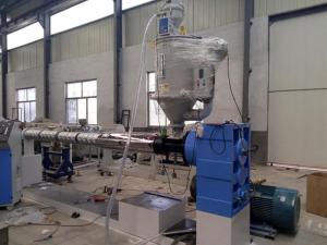 China Stable Operation Plastic Pipe Production Line , Ppr Pipe Extruder Pp Pe Tube Making wholesale