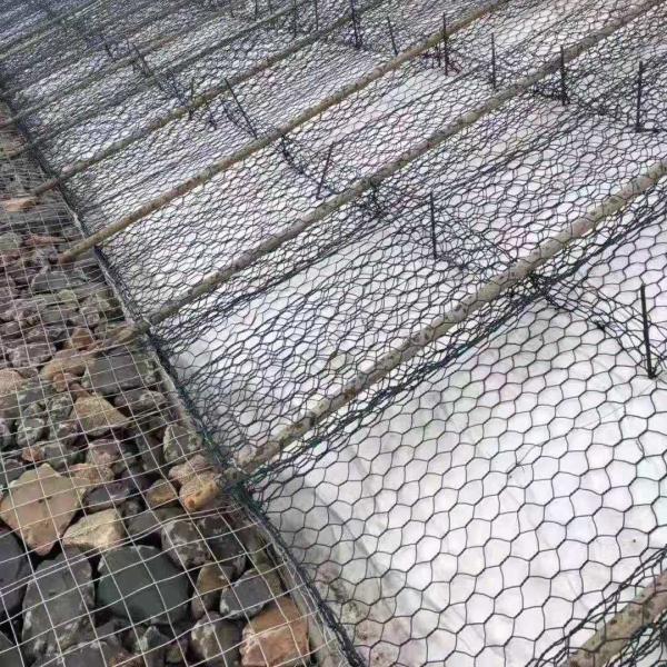 Rockfall Granite Slope Gabion Wall Retaining Walls Blocks 200x100x50 Box Gabion