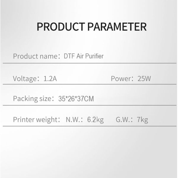 KECAI DTF Air Purifier for Powder Shaking Machine Guaranteed Quality Proper Price Smoke Purifier New Environmental Protection
