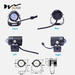 H4 H6 T19 LED Motorcycle Lights IP68 Yellow Fog Lights Hi Lo Beam