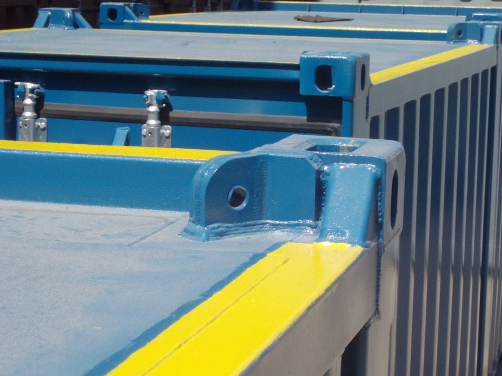 Offshore Equipment DNV 2.7-1 ISO18055 Standard Closed Box 40ft 12m Containers for Offshore Applications