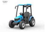 12V10AH Kids Ride On Tractor With Storage Trailer Steering Wheel