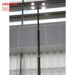 4.6m portable pneumatic telescopic mast light tower-inside wires-4x60W LED