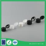 white or black color bottle head 24/410 PP material Clamshell flip lids