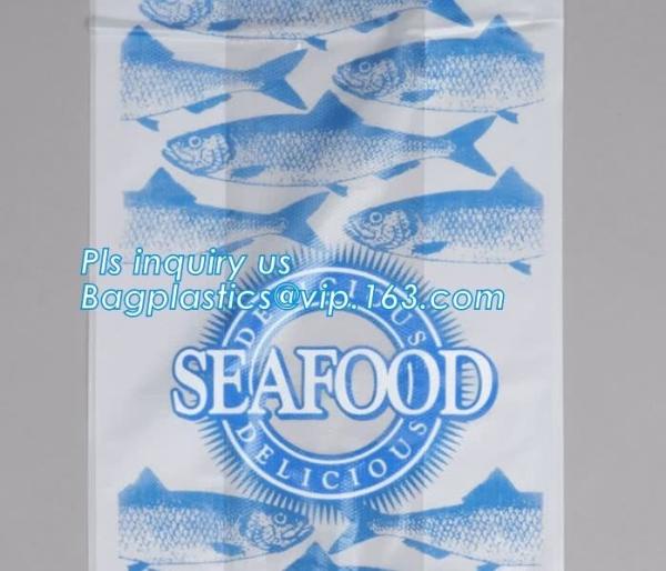 SEAFOOD FRESH PACK BAG, SEAFOOD PACKAGING, FRESH LOCK SEAL BAGS, SEAFOOD