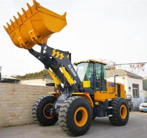 China 4 Wheel 5 Ton Wheel Loader ZL50G With 3m3 Bucket wholesale