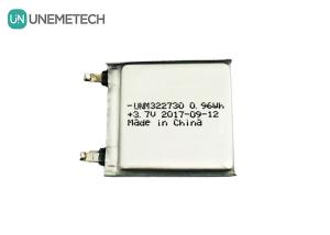 China Customized Rechargeable Polymer Lithium Batteries / 3.7V 260mAh 322730 Li-Po Battery wholesale