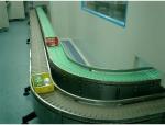 Stainless Steel Turning Slat Chain Conveyor for Bottles Conveying