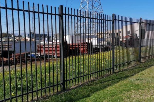 Australian Standard Tubular Fence Pressed Spear Top Security Steel Picket