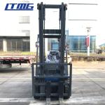 6.5m Lifting Height Electric Reach Forklift , Triplex Mast Electric Mini