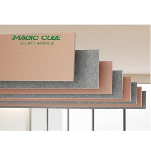 China 500mm Black Sound Absorbing Ceiling Panels for Customized Soundproofing wholesale
