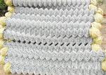 Galvanized Cyclone Fencing Roll , Durable Chain Link Panels For Sports