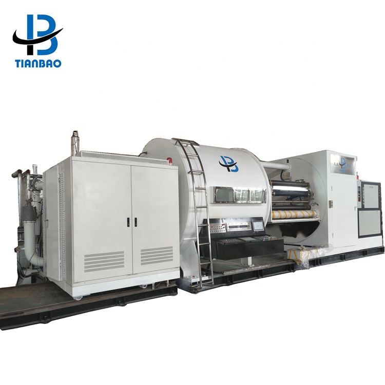 Advertising Company Vacuum Metallizer for Aluminum and Zinc Coating on BOPP CPP PET and Paper