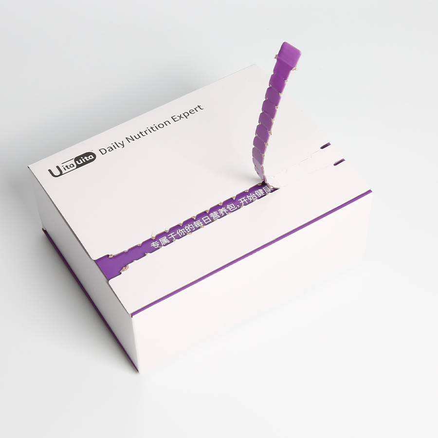 Corrugated Mailer Box Easy to Open and Close Eco-friendly Boxes with Zipper Design