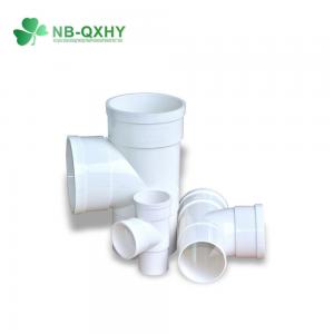 China Pn16 Pressure Rating Round Head Code PVC Pipe Fitting for Water Drainage in Bathroom wholesale