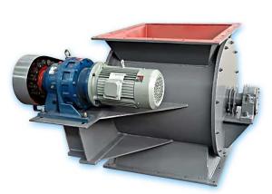 China Airlock Impeller Feeder , Rotary Seal Valve Small Volume Uniform Discharge Various Size wholesale