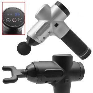 China 3200rpm Handheld Hypervolt Massage Gun 20 Speeds Vibrating LCD Touch Screen wholesale