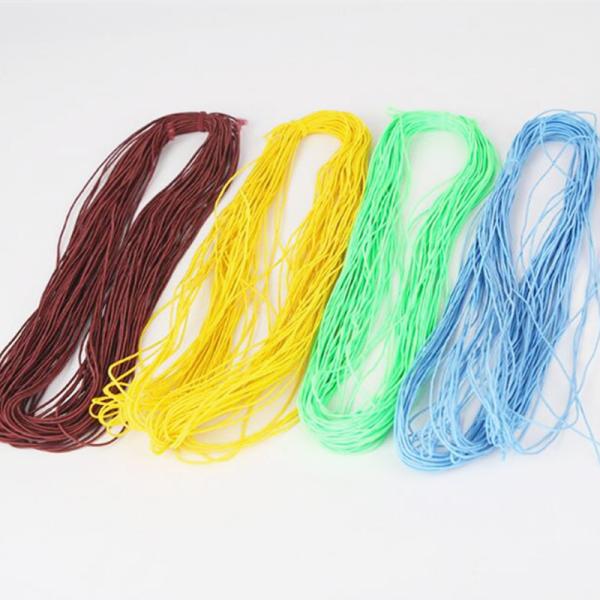 Factory Custom Color 3mm Round Knitted Elastic Band