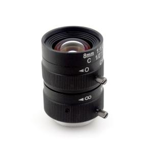 China 8mm 1/2&quot; Manual Fixed 3.0MP Machine Vision Lens wholesale
