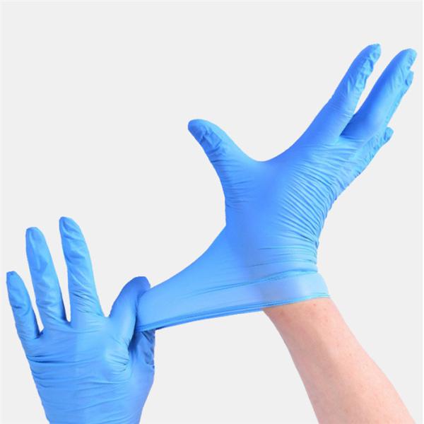 Hot selling CE approved food grade powder free nitrile examination disposable