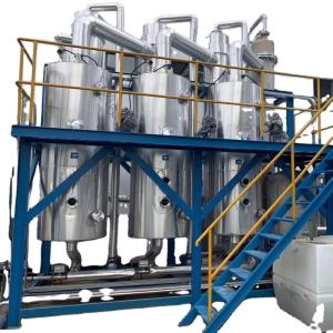 China 316l 304 Forced Circulation Evaporator Fruit Paste Vacuum Tomato Evaporator wholesale