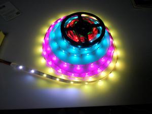 China IP65 Waterproof HD107s LED Flexible Strip Lights 5050 RGB DC5V Individually Addressable wholesale