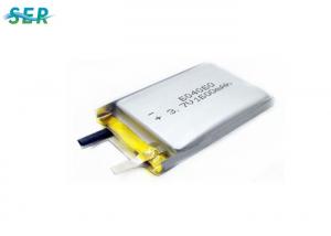 China 3.7 V Rechargeable Lithium Polymer Battery 1500mAh 604060 For Notebook Computer wholesale