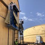 High Performance Continuous Tank Welding Equipment Using Hanging Style