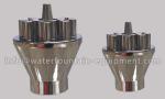 Central Upright Pond Fountain Nozzles , Stainless Steel Water Spray Nozzle