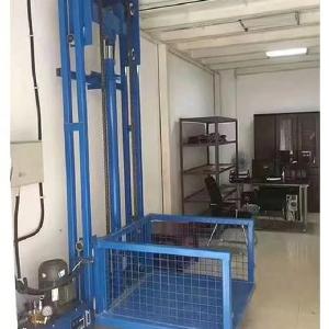 China Pit Or No Pit Installation 1-2 Ton Hydraulic Cargo Lift Elevator With Safety Features wholesale