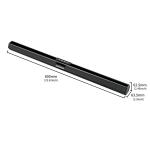 OEM Brand 65 Inch TV Soundbar 2.0 Channel Sound Bar With RCA Inputs Lightweight
