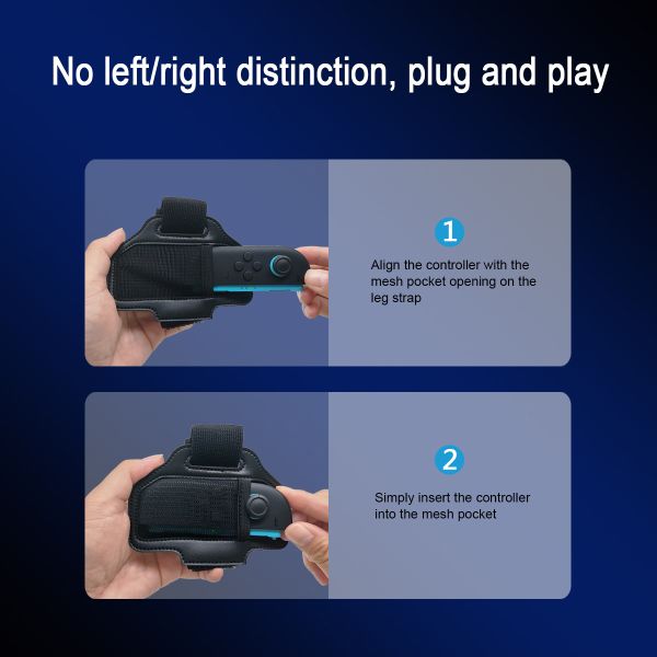 2 in 1 Adjustable Sports Accessories Controller Strap for Nintendo for Switch 2 Sport Accessories & Gaming Gear