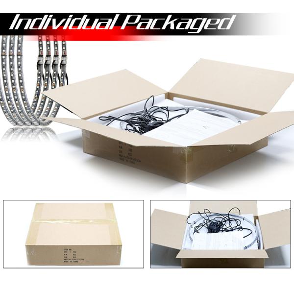 Rgb Multi Color Led Headlights App Controlled Double Row OEM Available