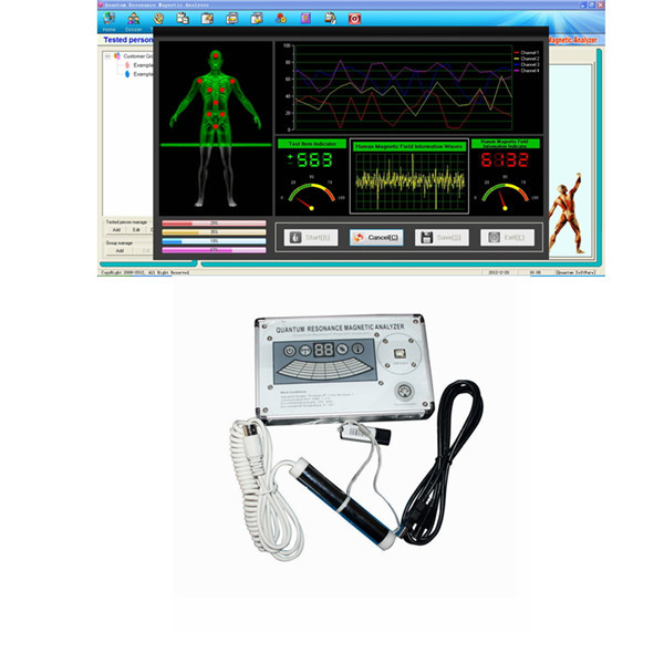 Laser Bio Scaning Magnetic Resonance Quantum Body Health Analyzer AH-Q6 Mini Size