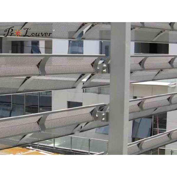 Customized Size ! Aluminum Aerowing Sun Louver Facade System