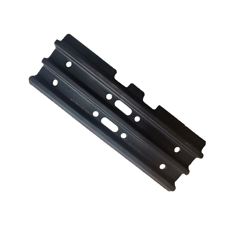 Yellow Excavator Track Plates Track Link Idler Carrier Roller Excavator Track Parts