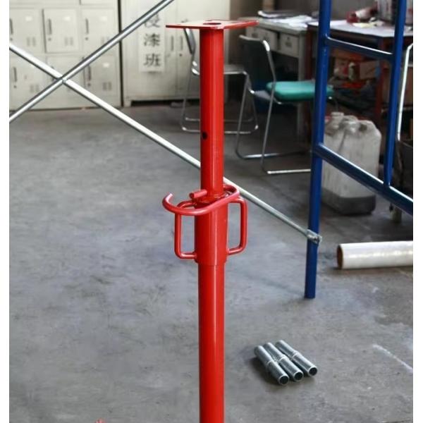 Construction Formwork Heavy 4.5M High E-galvanized OD48.3*2.8mm Thickness Acro Jacks