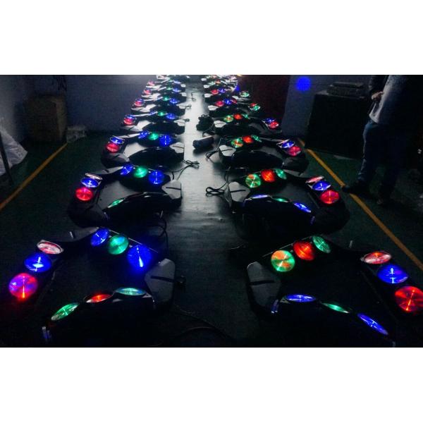 150 Watt Rated Power Spider LED Light / LED Effect Light Infinite Moving Pan