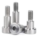 Stainless Steel Hex Flange Shoulder Bolt Flat Head High Precision