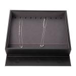 Drawer Necklace Jewelry Display Box Wear Resistant With Mirror Eco Friendly