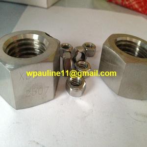 China SS316 hexagonal nuts DIN934 wholesale
