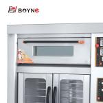 Commercial Baking Two Layer Four Trays Oven with Proofer 220v