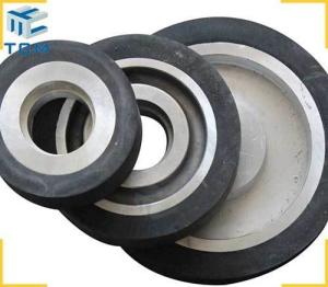 China Rubber Polish Wheel Touching Wheels For Automatic Polishing Machine wholesale