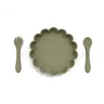 CPC OEM Silicone Baby Bowl Feeding Set For Toddlers