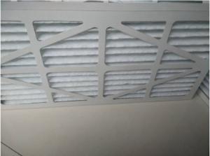China 11kw 415V Paper Air Purifier Air Filter Aluminium Frame 595 Liters wholesale